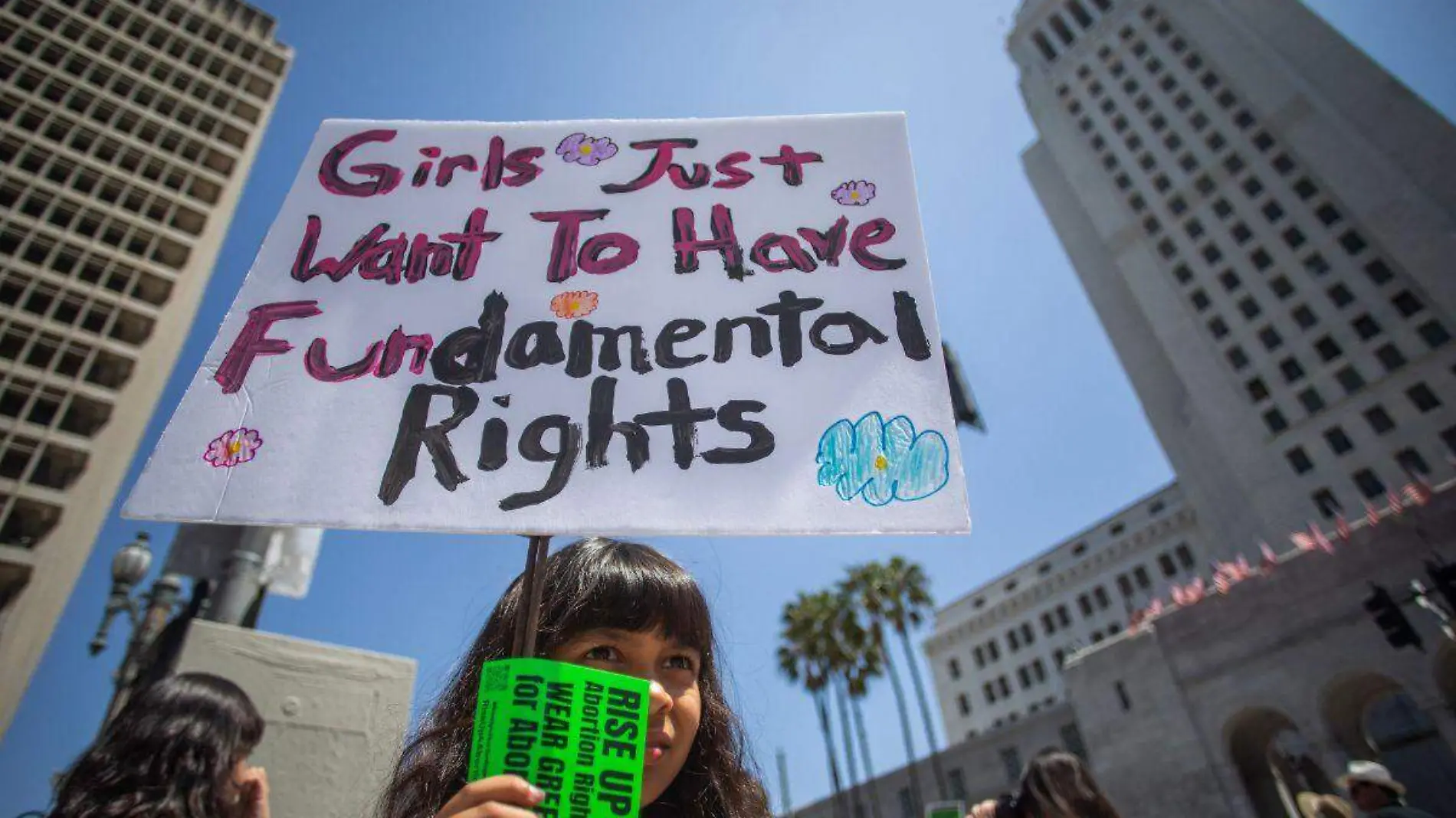 Protestan en EU por el derecho al aborto